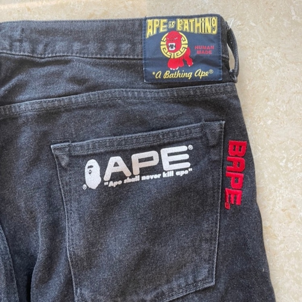 Bape OG Black Denim